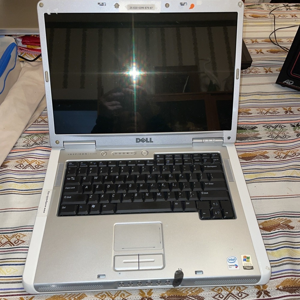 Dell Inspiron‎ E1505 Laptop (Parts or Repair Only) Centrino Duo WM3945ABG